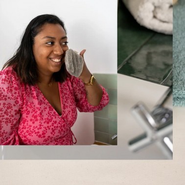 Gant magique démaquillant